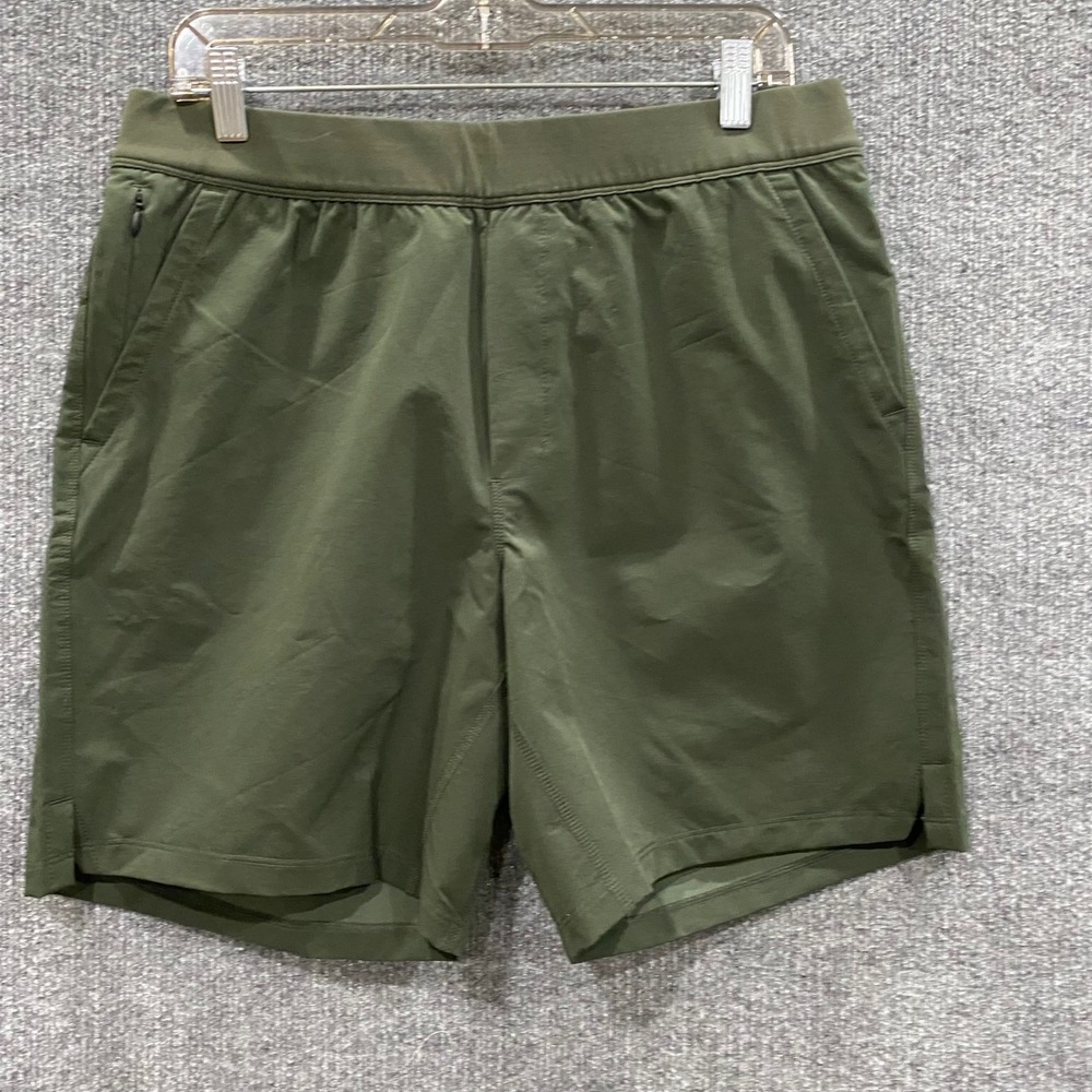 Public Rec All Day Every Day Shorts Olive Green Mens 36 Athletic Golf Travel